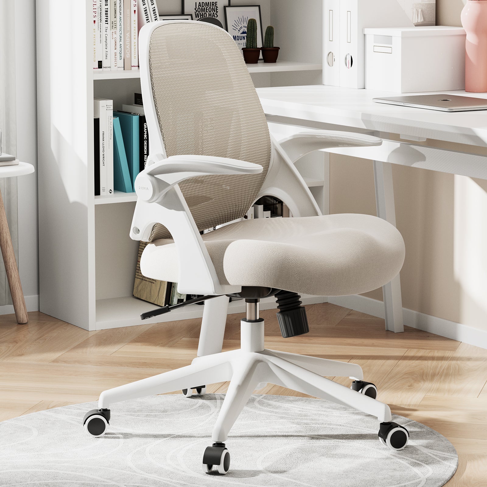 HBADA Penguin-inspired Office Chair -J1 gray in use