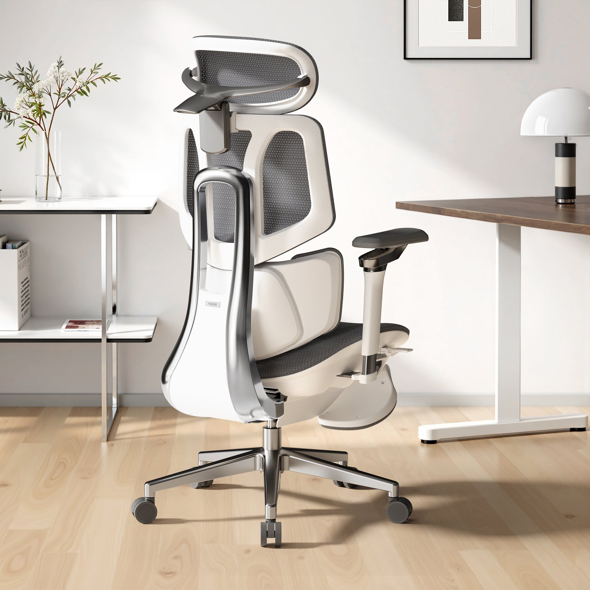 Hbada X7 Smart Ergonomic Chair in room back