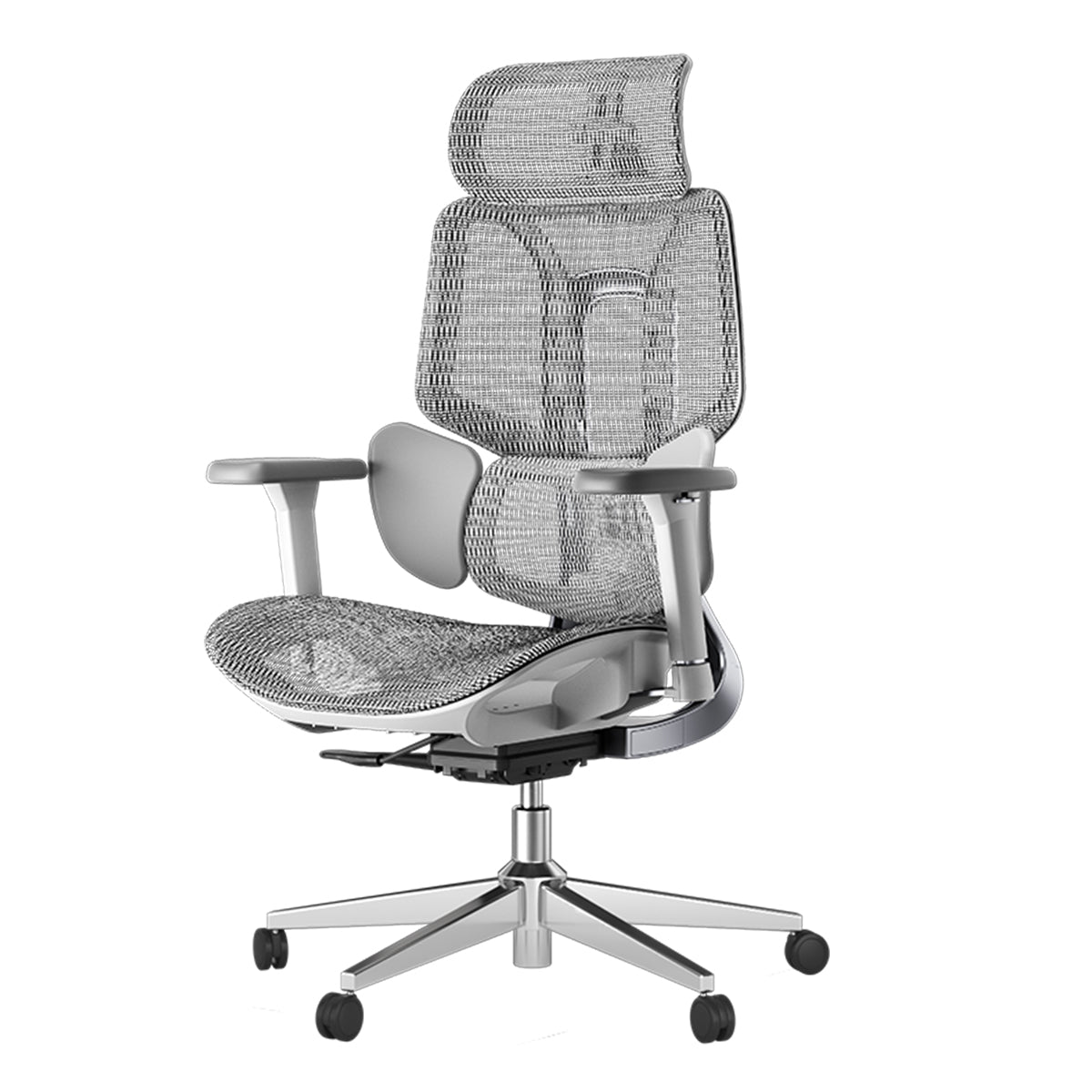 HBADA E3 Air Ergonomic Office Chair without footrest gray