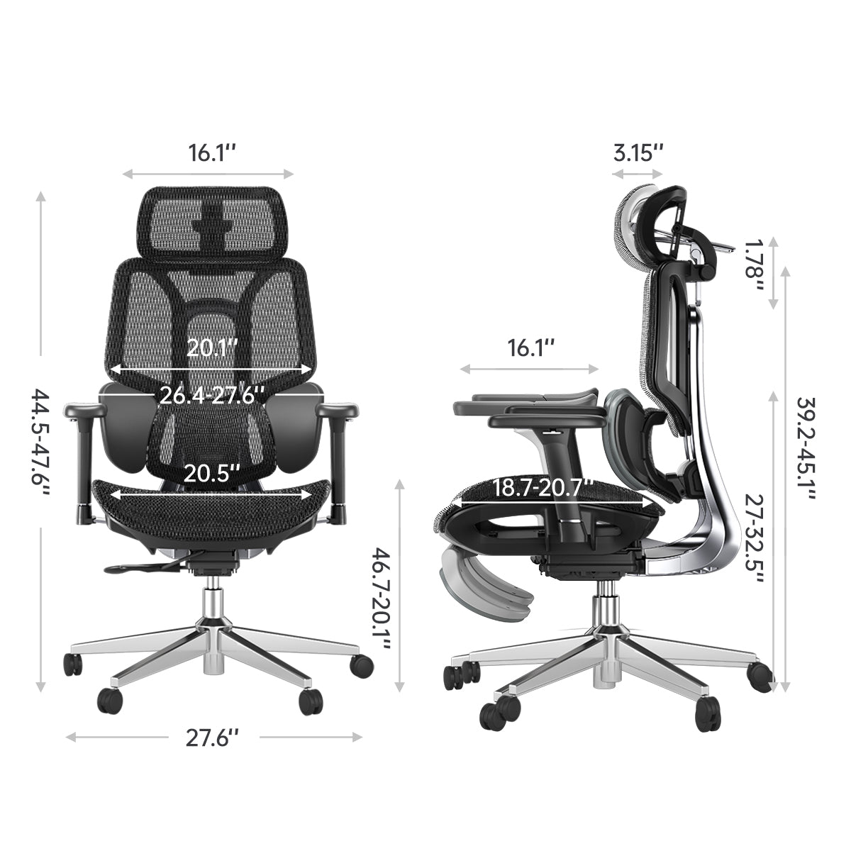 HBADA E3 Air Ergonomic Office Chair