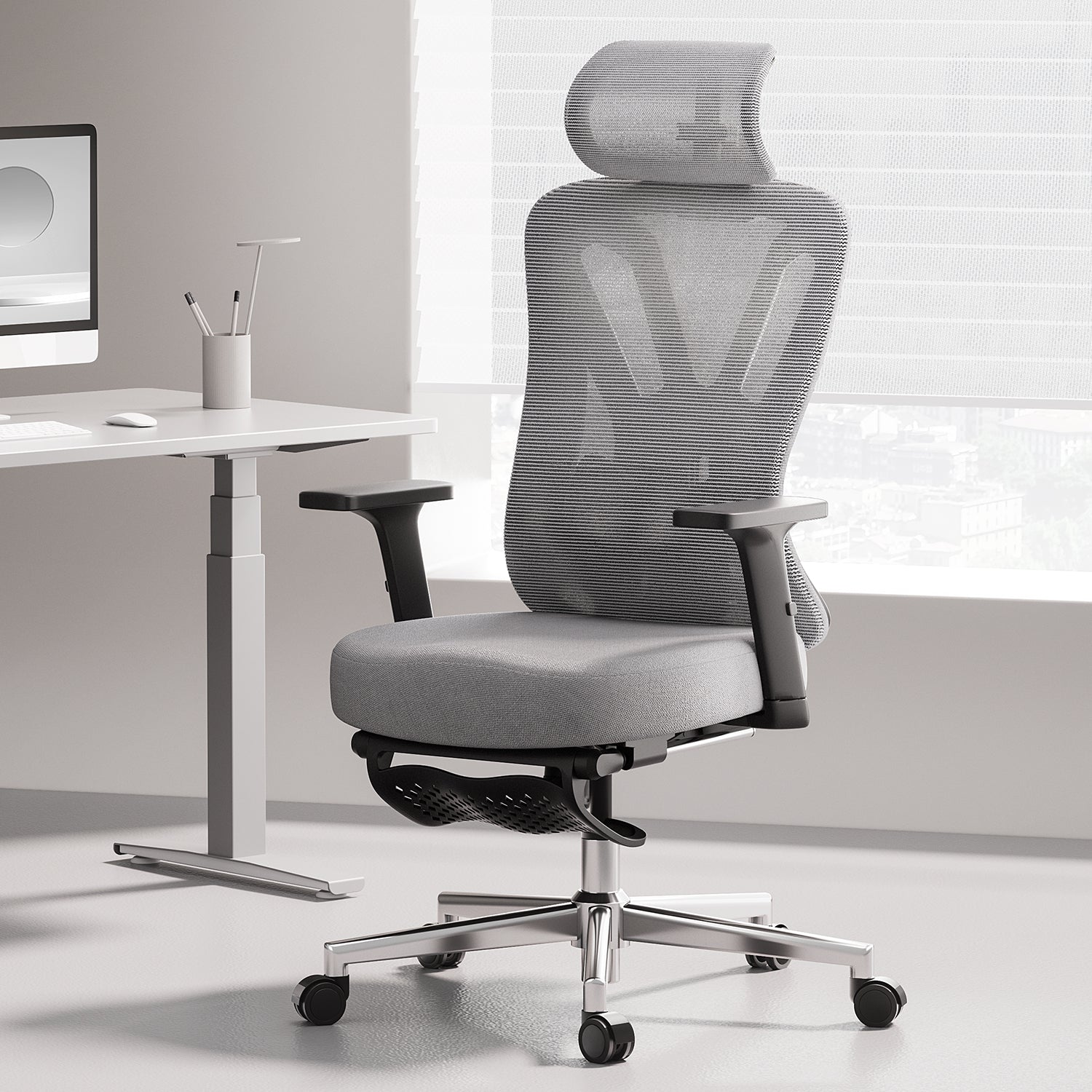 HBADA P3 Ergonomic Chair without Footrest