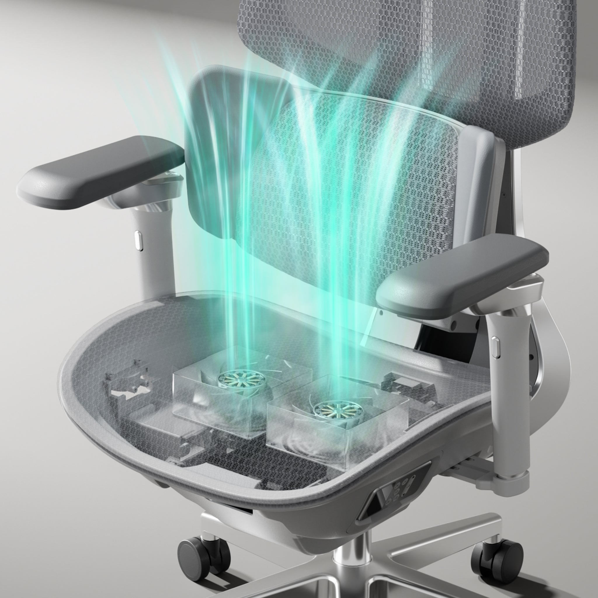 Hbada X7 Smart Ergonomic Chair seat
