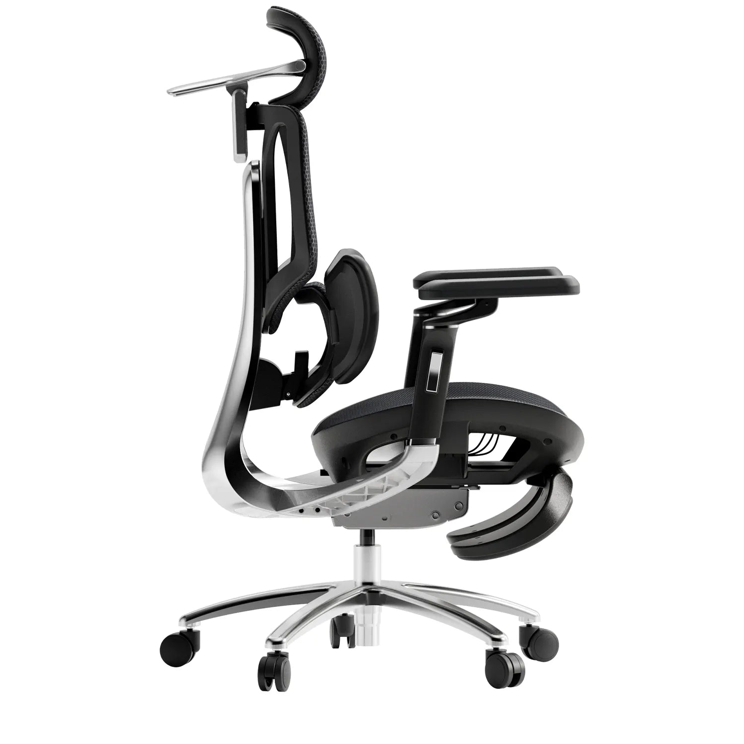 HBADA E3 Ultra Ergonomic Office Chair Futuristic(with Footrest)