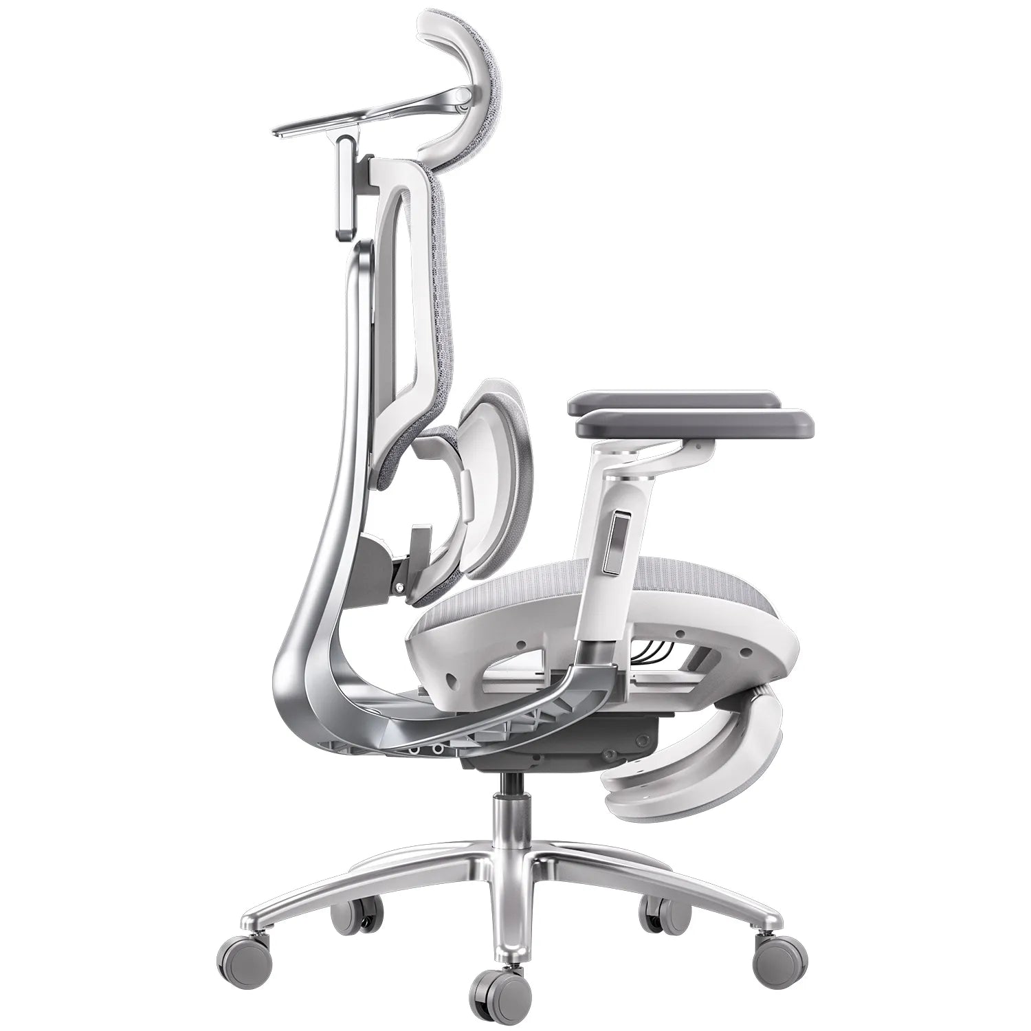 HBADA E3 Ultra Ergonomic Office Chair Futuristic(with Footrest)