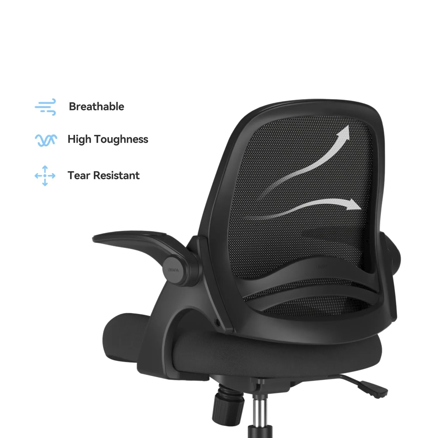 HBADA Penguin-inspired Office Chair -J1 black mesh