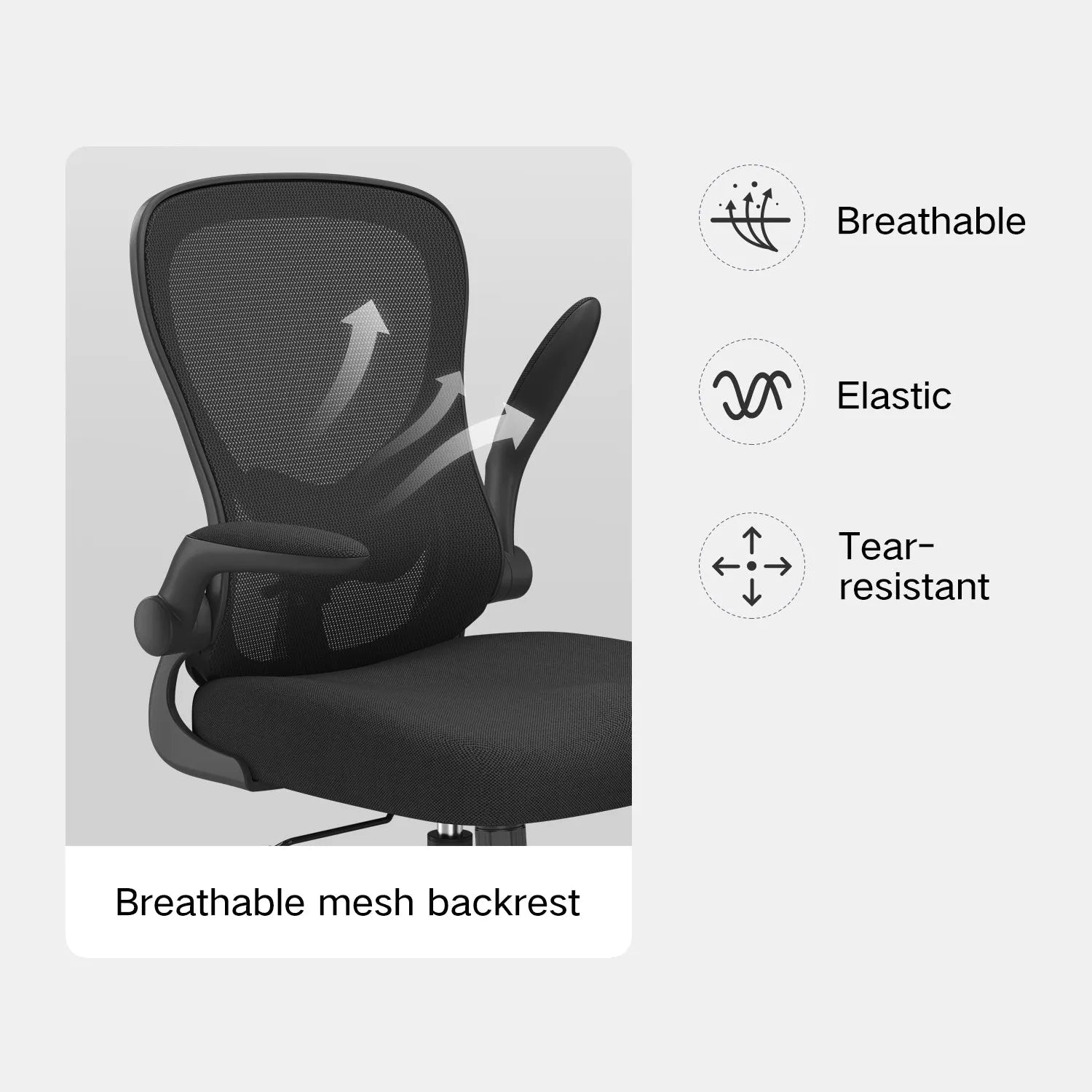 Hbada_J3_office_Chair black backrest