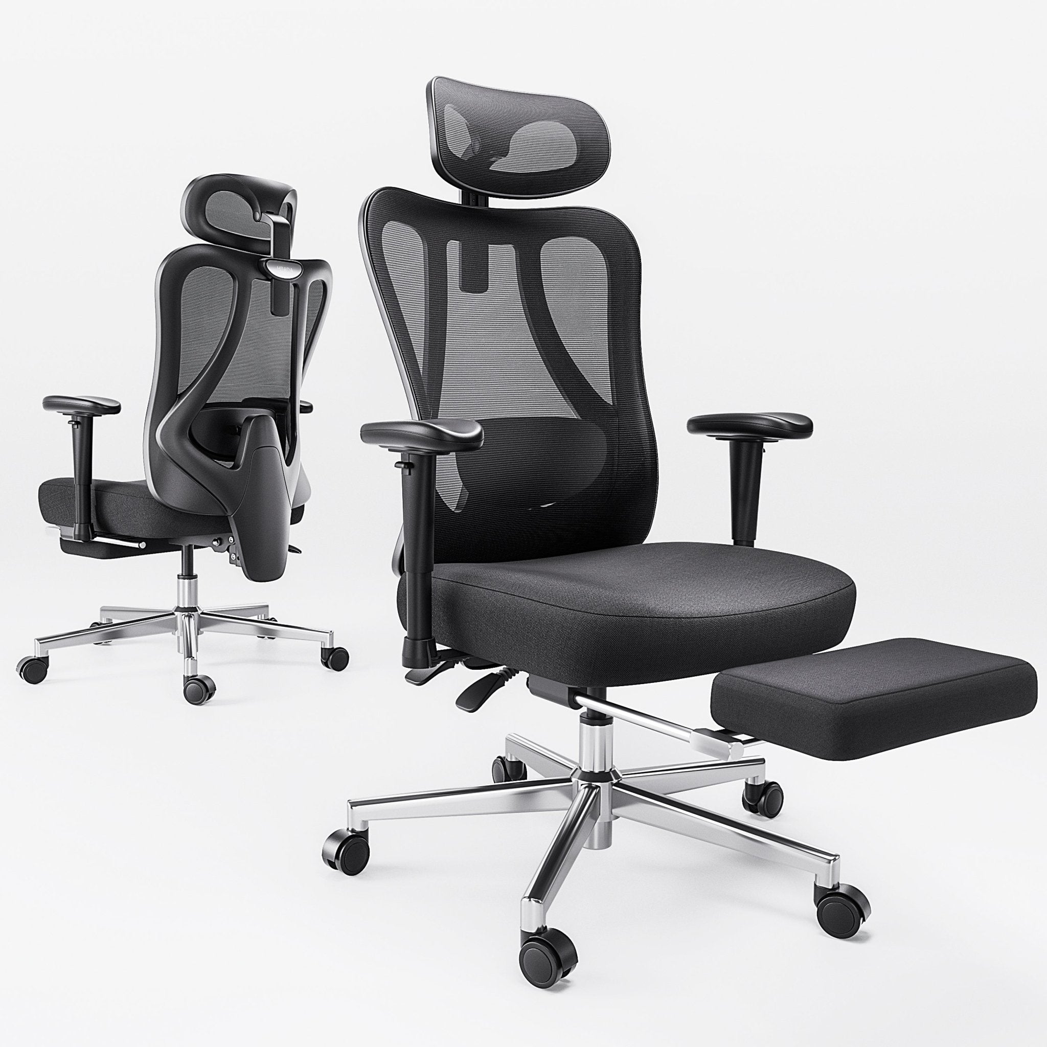 Hbada_P3_office_Chair with footrest black