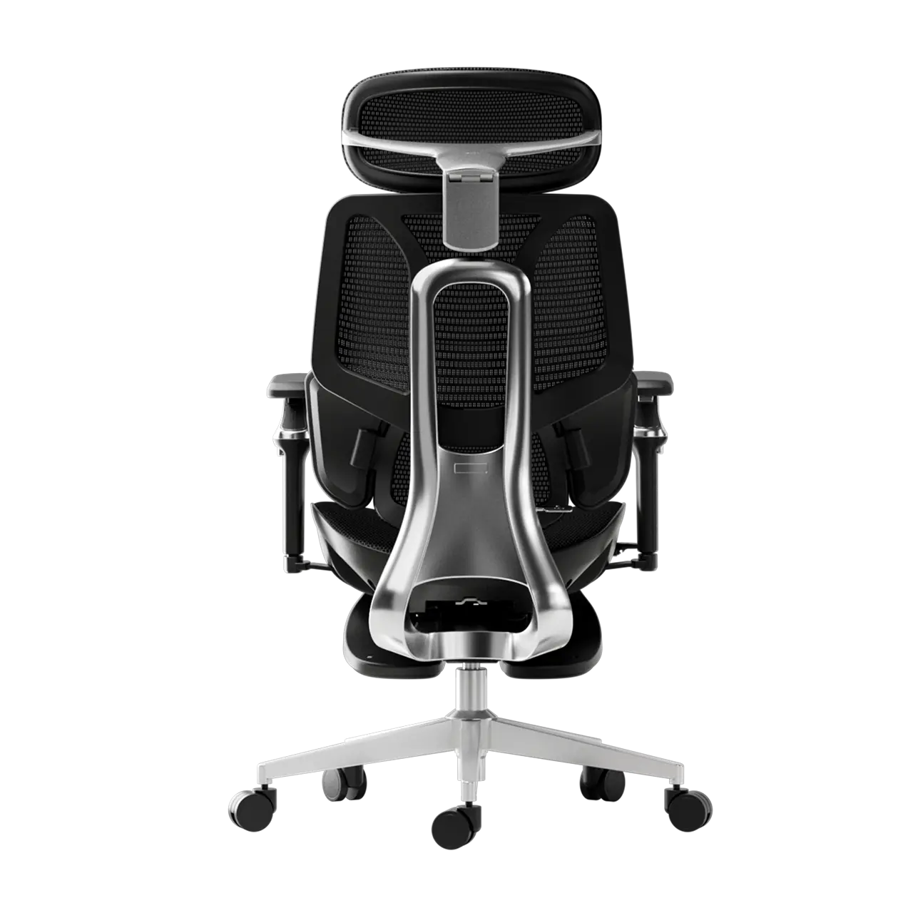 HBADA E3 Ultra Ergonomic Office Chair alumium back black